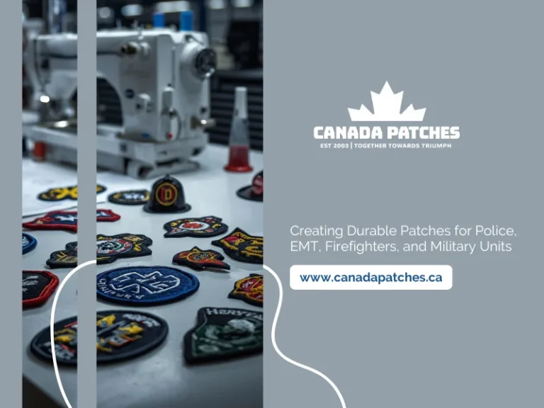 Creating Durable Patches for Police, EMT, Firefighters, and Military Units