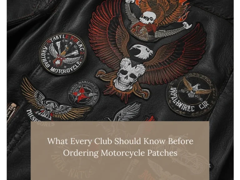 How to Choose the Ideal Motorcycle Patches for Your Club