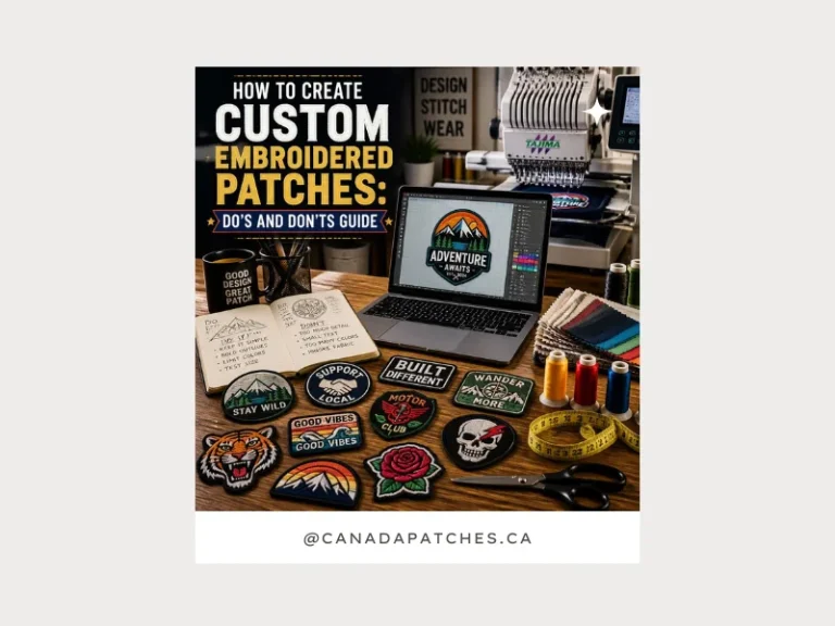 How to Create Custom Embroidered Patches Do's and Don'ts Guide