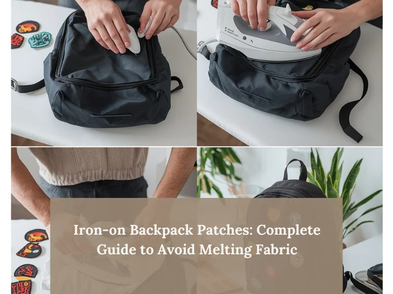Iron-on Backpack Patches Complete Guide to Avoid Melting Fabric